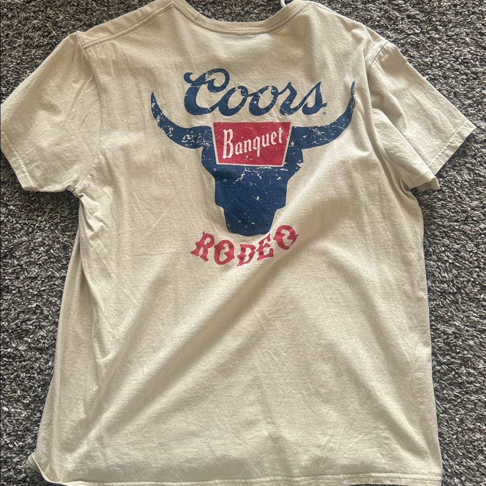 Beige Rodeo T-Shirt - Picture 2 of 3